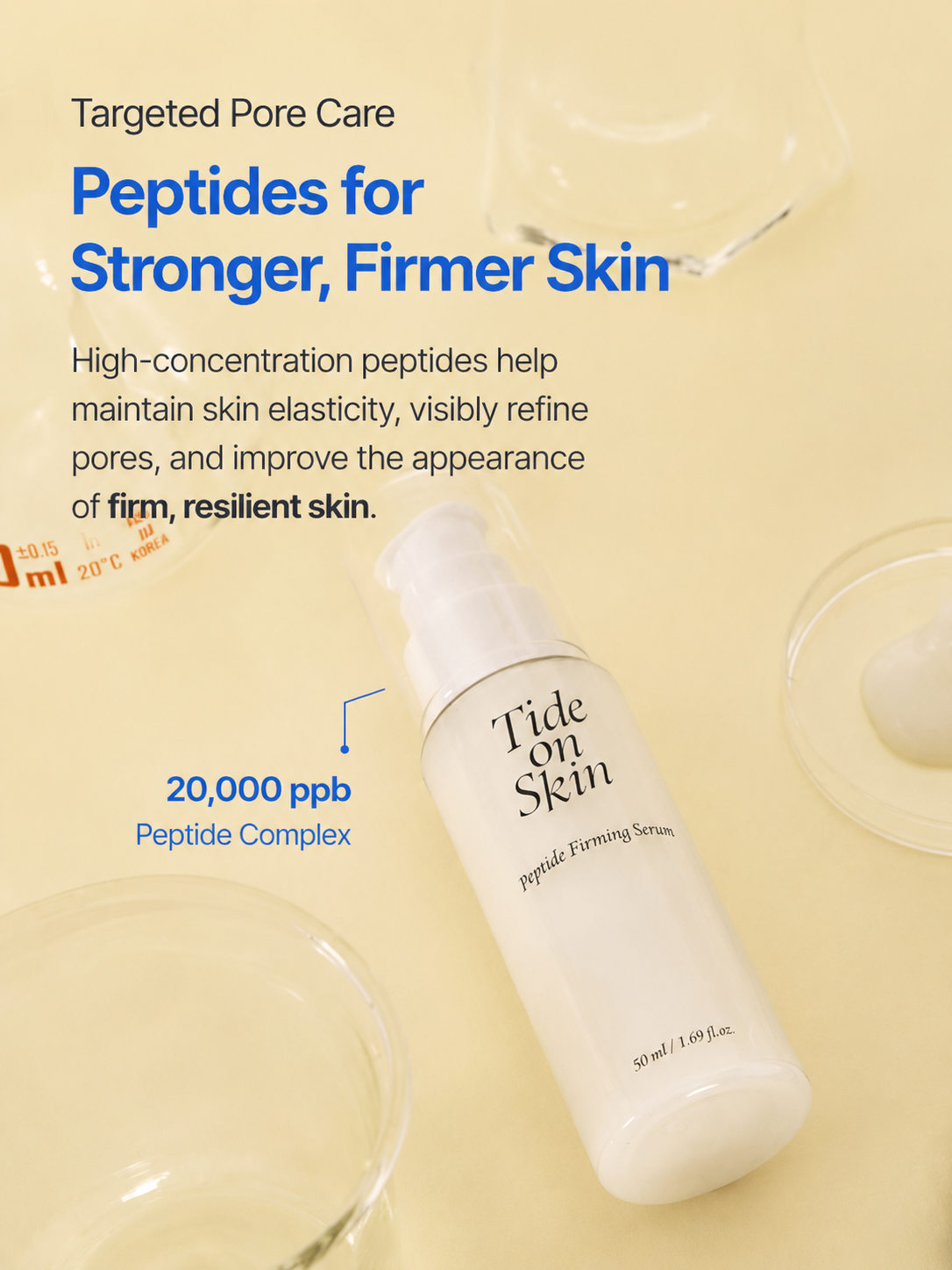 TideOnSkin Peptide Firming Serum 50ml