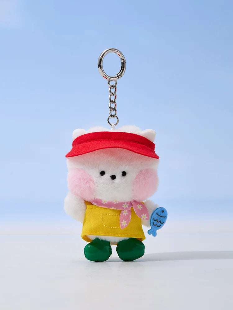 BT21 BUSAN JAGALCHI MARKET PLUSH KEYRING  BUSAN EDITION
