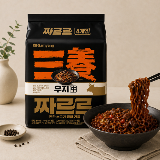 SAMYANG JJARREURE BEEF JJAJANG NOODLES