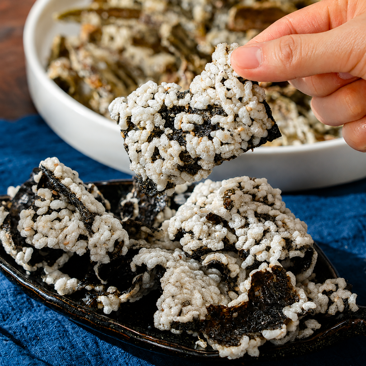 MINHA'S TABLE KOREAN CRISPY SEAWEED (GIM-BUGAK)